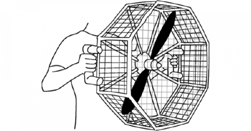 2ft Handheld Fan