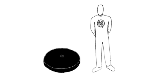 3ft Turntable